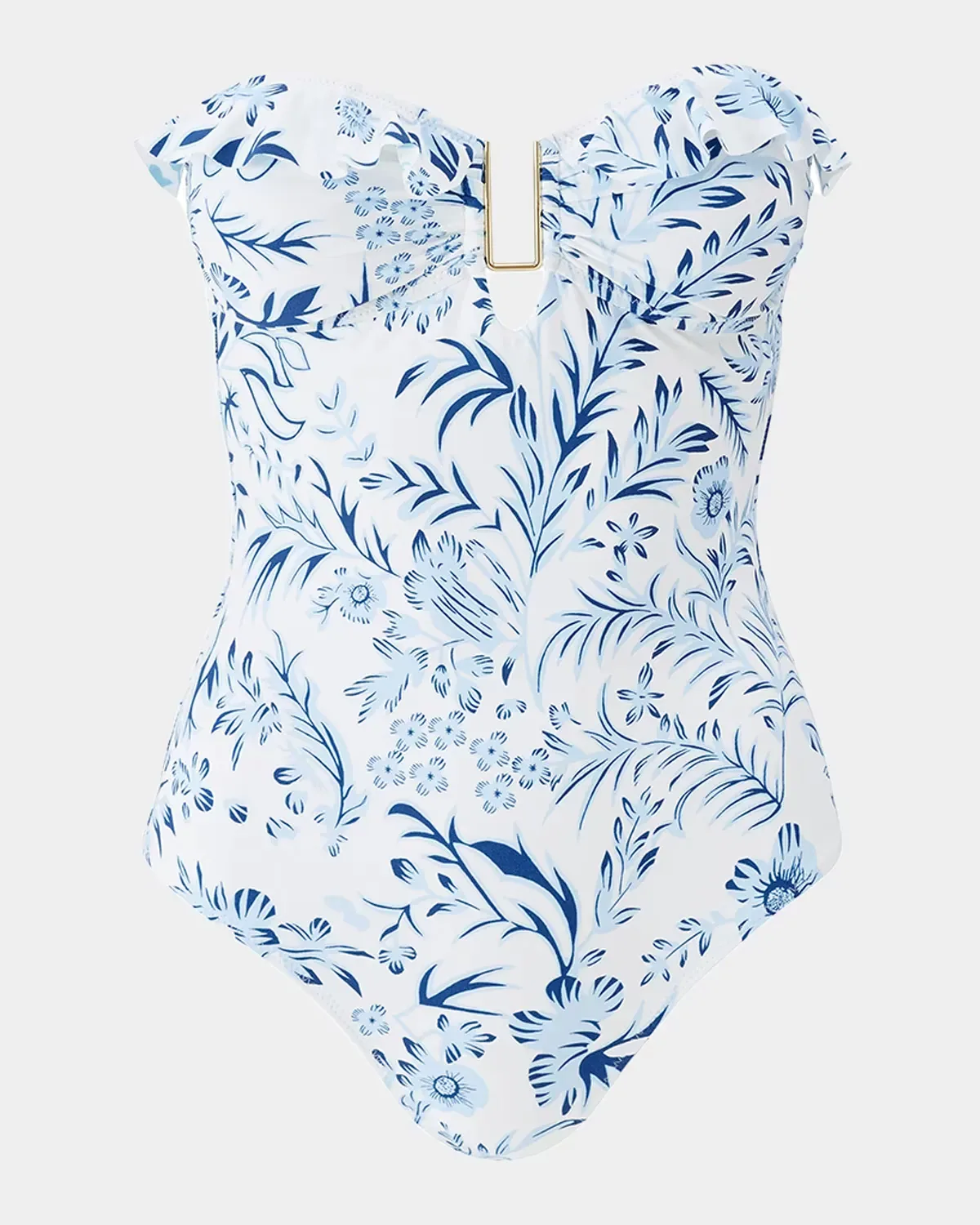 Corfu Strapless One-Piece Swimsuit by Melissa Odabash