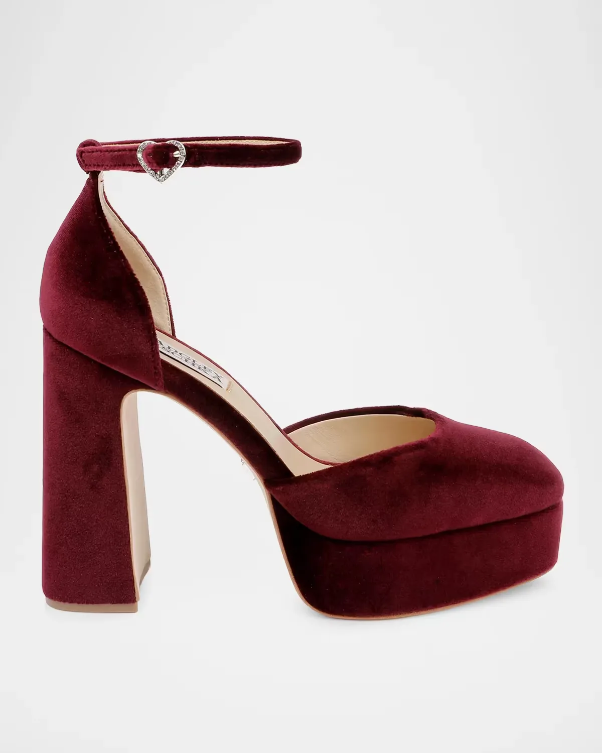 Jayda Ankle-Strap Platform Pumps by Badgley Mischka