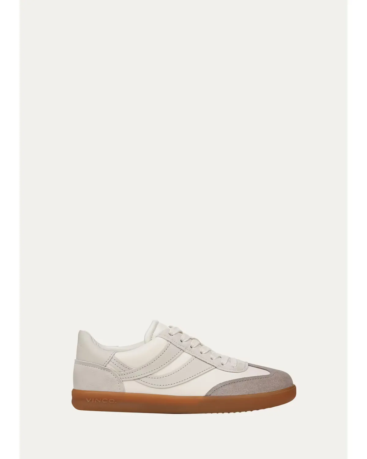 Oasis Mixed Leather Retro Sneakers by Vince