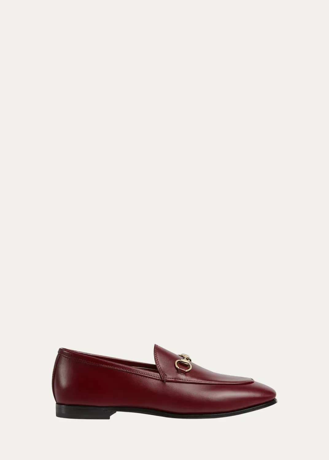 Jordaan Leather Horsebit Loafers by Gucci