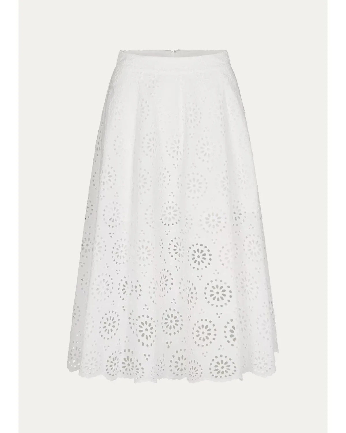 The Solstice Eyelet Skirt by FRAME