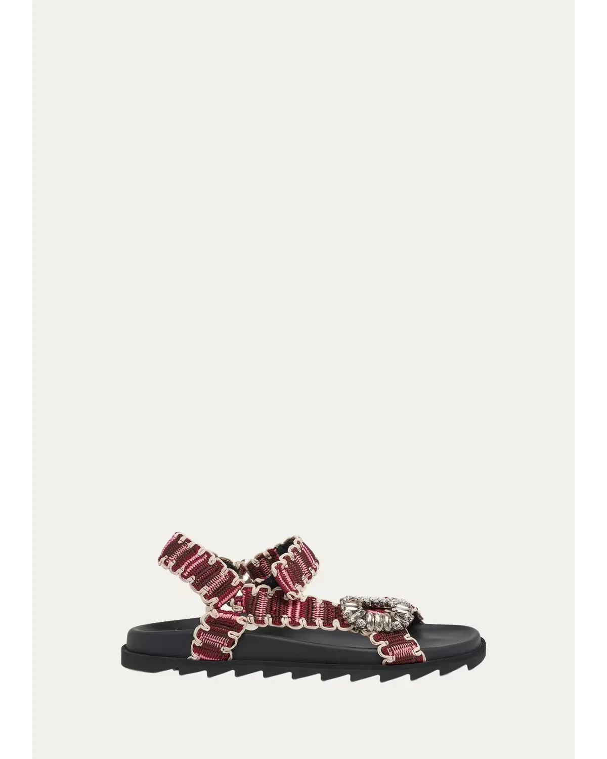 Trekky Viv Ribbon Sandals by Roger Vivier