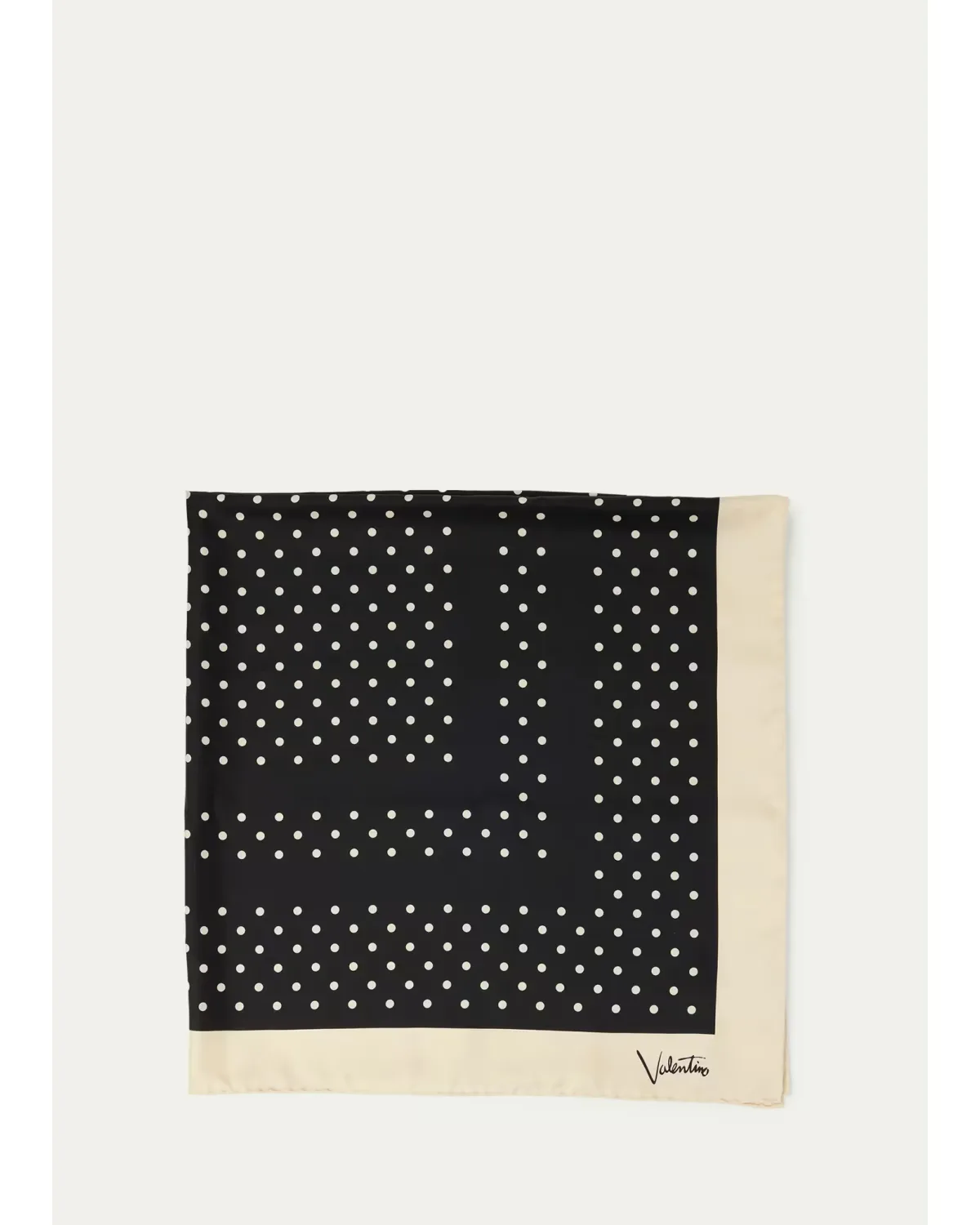 Plusdepois Silk Foulard Scarf by Valentino Garavani