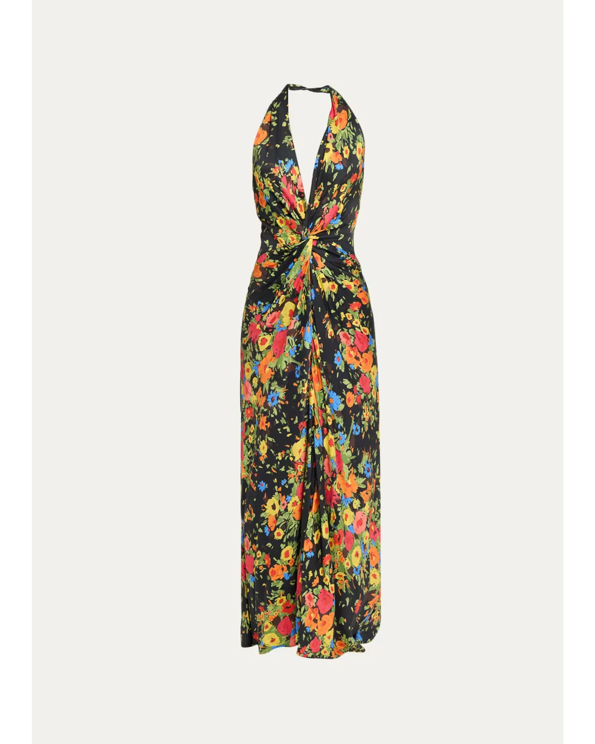 Mabel Floral Halter Gown by A.L.C.