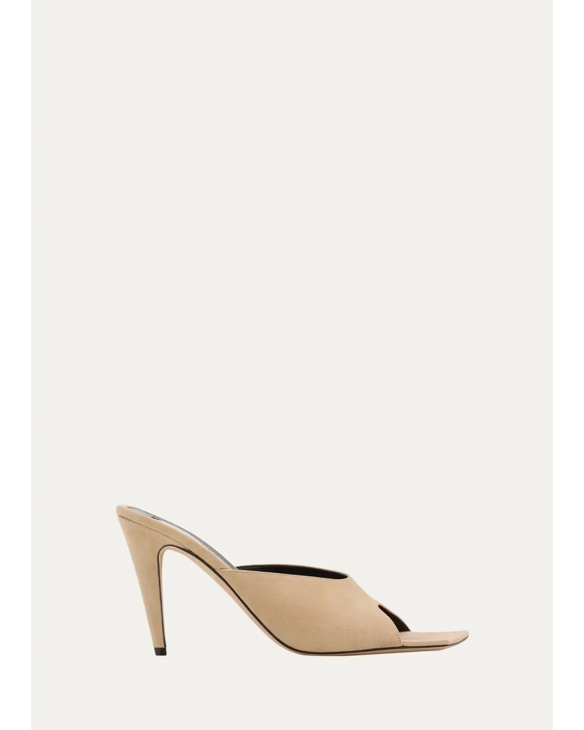 95mm Edge Suede Mules by Christen