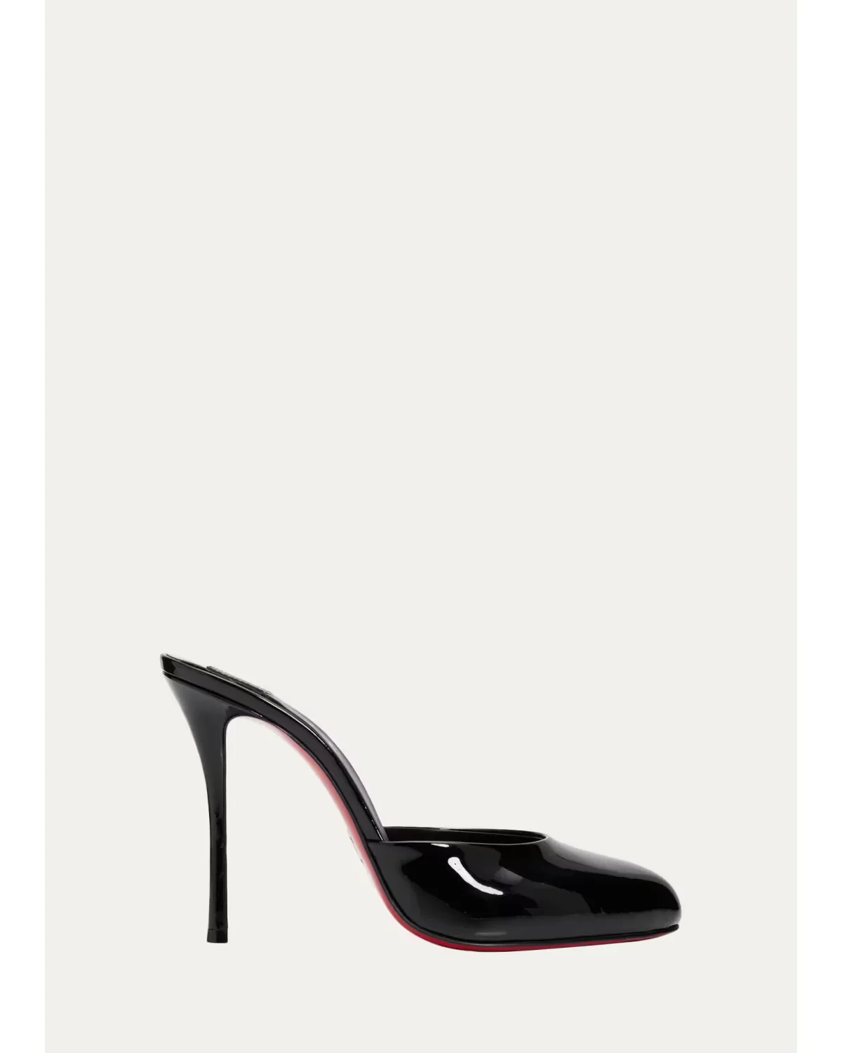 100mm Dolly Patent Leather Mules by Christian Louboutin
