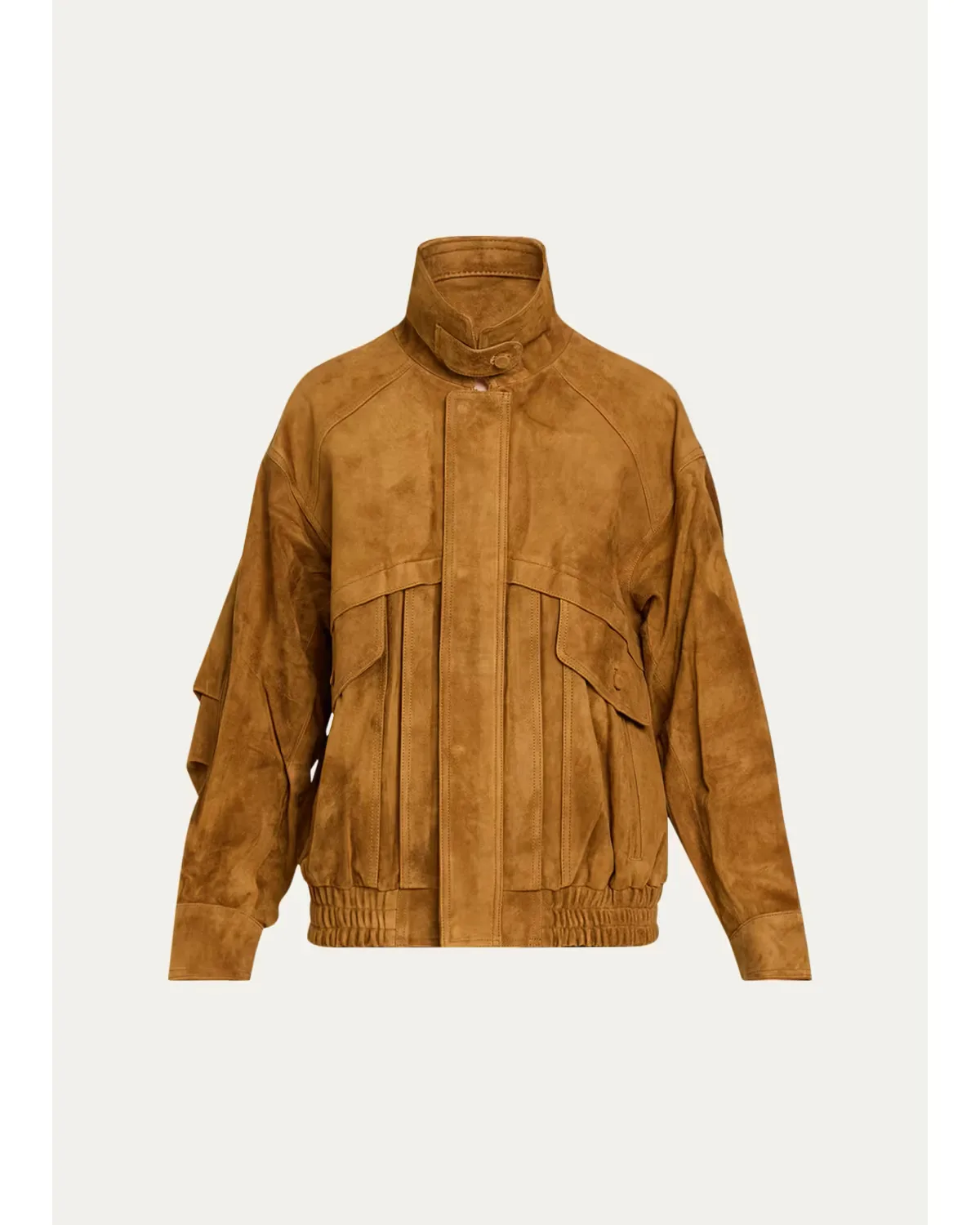 Lambskin Suede Oversized Jacket by AEXAE