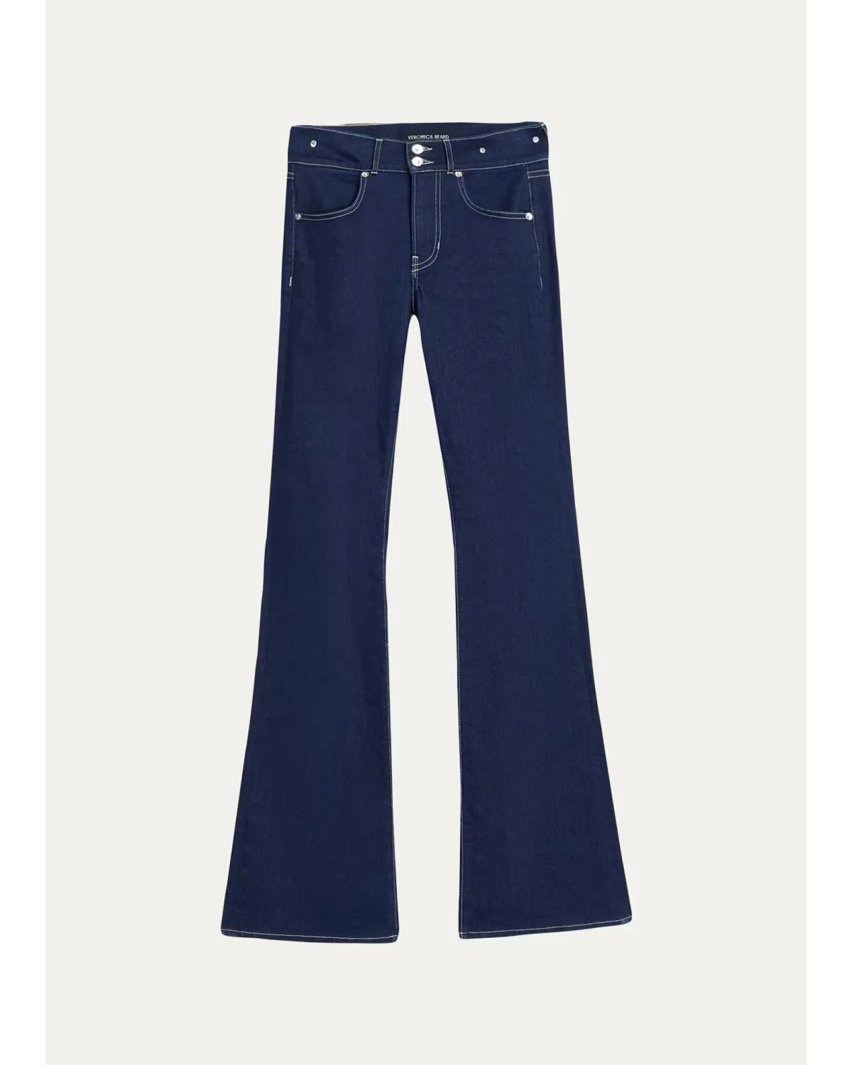 Beverly Mid-Rise Flare Jeans by Veronica Beard