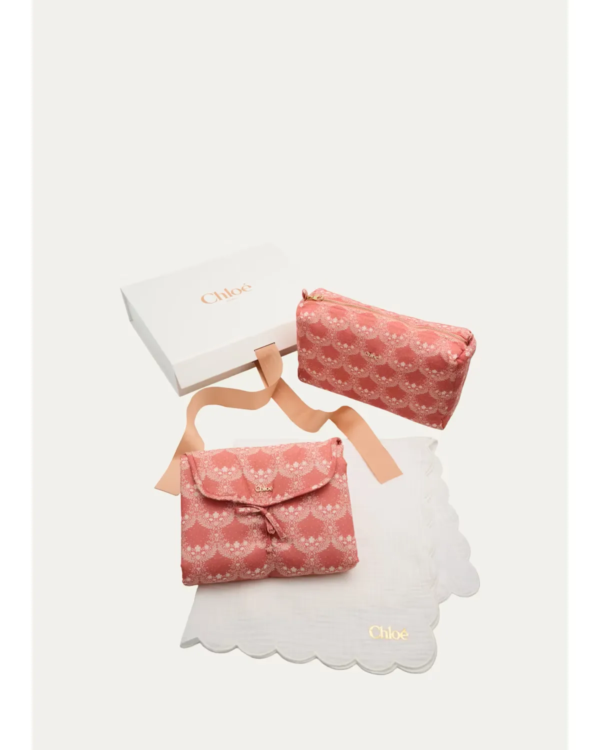 Floral-Print Baby Gift Set by Chloé