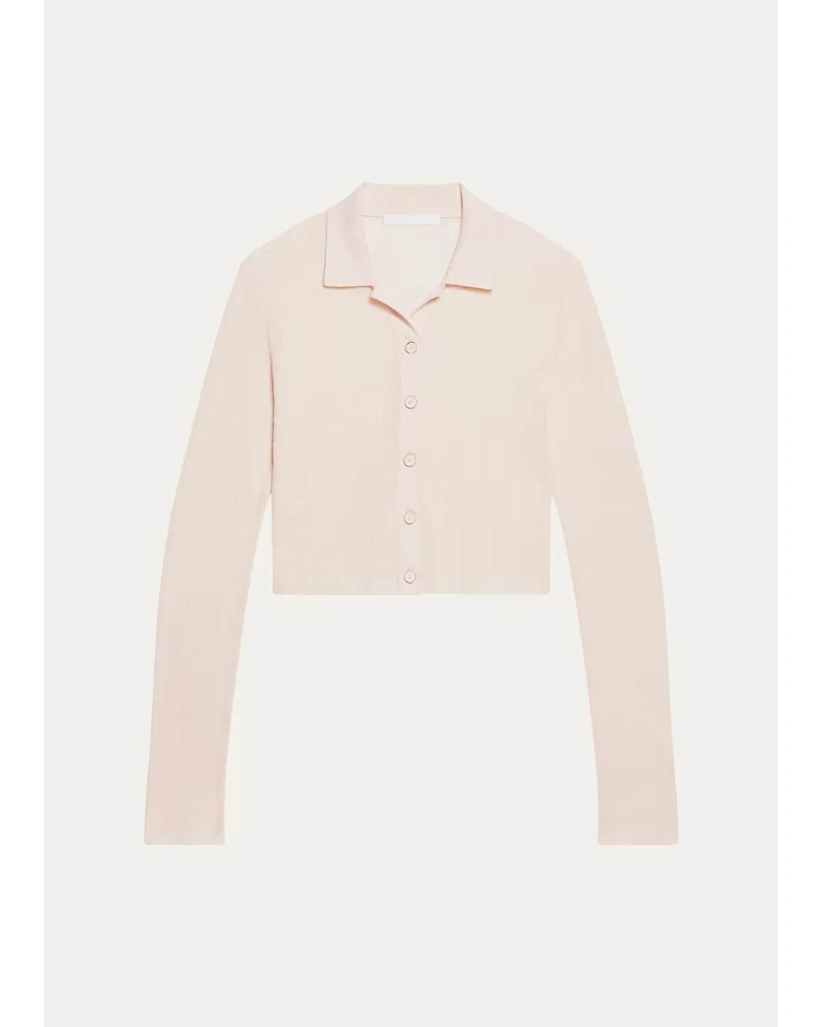 Raw Edge Linen-Blend Knit Cardigan by Helmut Lang