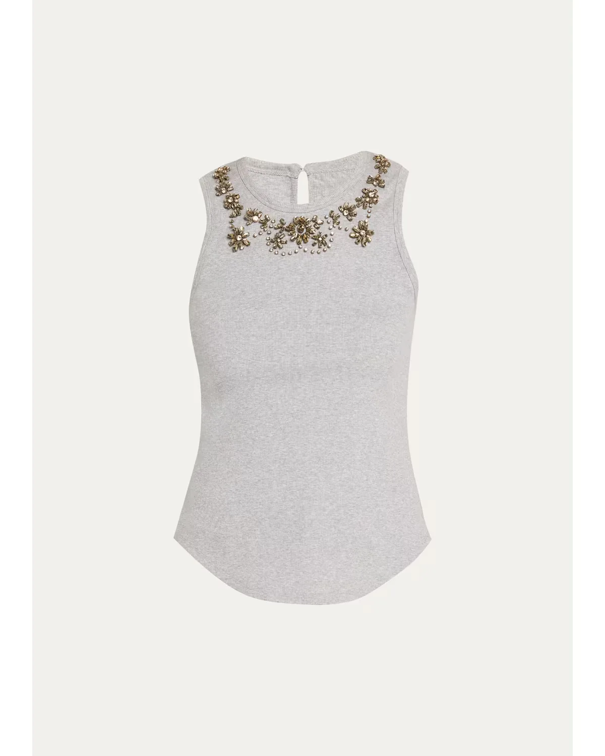 Crystal Lattice Tank Top by Cinq  Sept