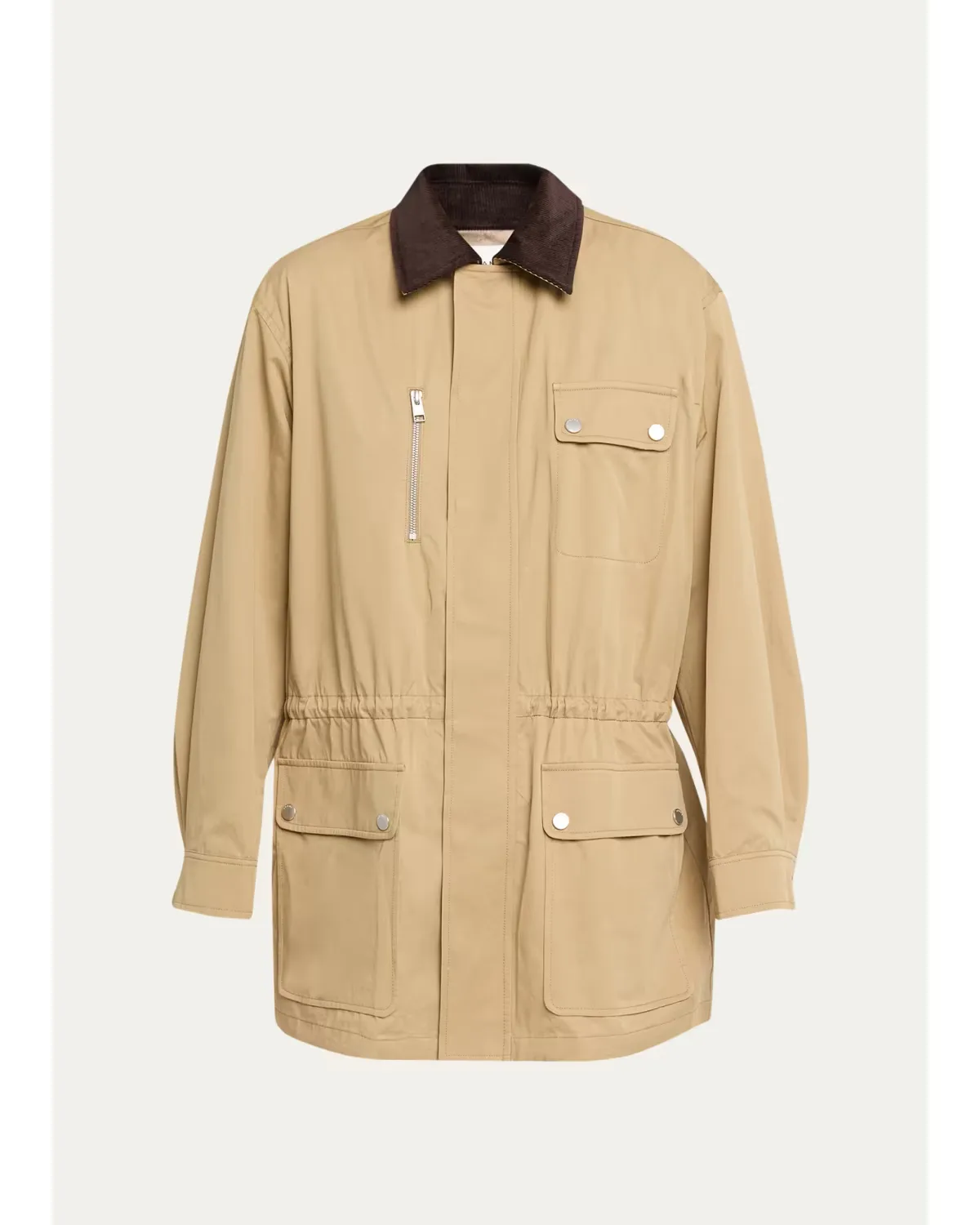 The Twill Safari Jacket by FRAME