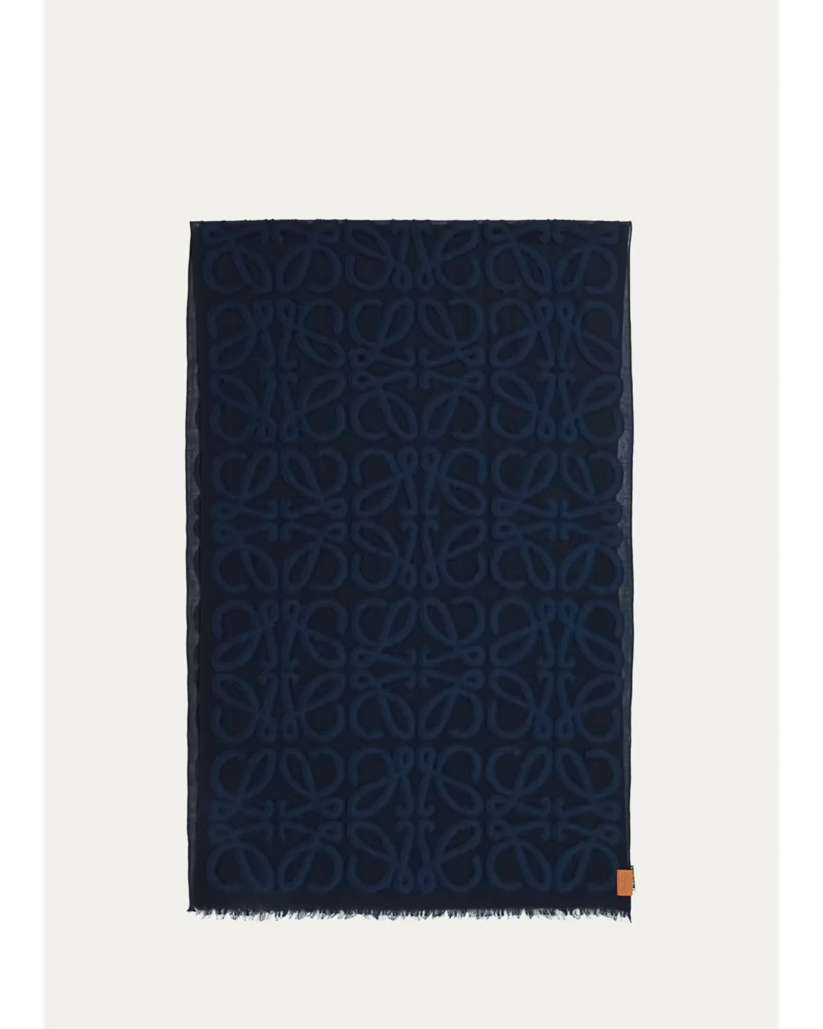 Anagram Wool, Silk and Cotton Scarf by LOEWE