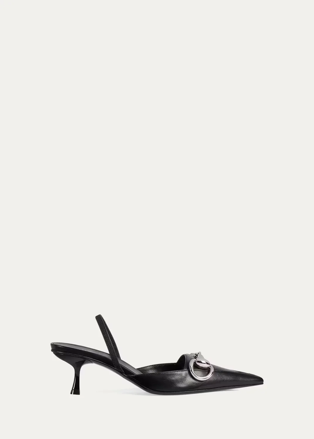 Boulevard 55MM Leather Slingback Pumps by Gucci