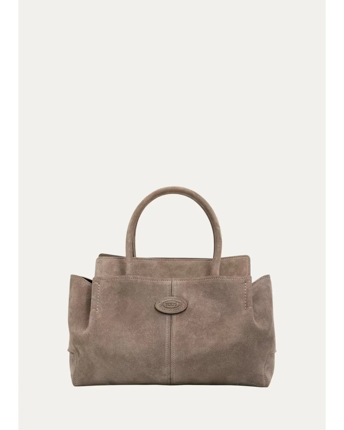 Small Suede Shopper Tote Bag by Tod's