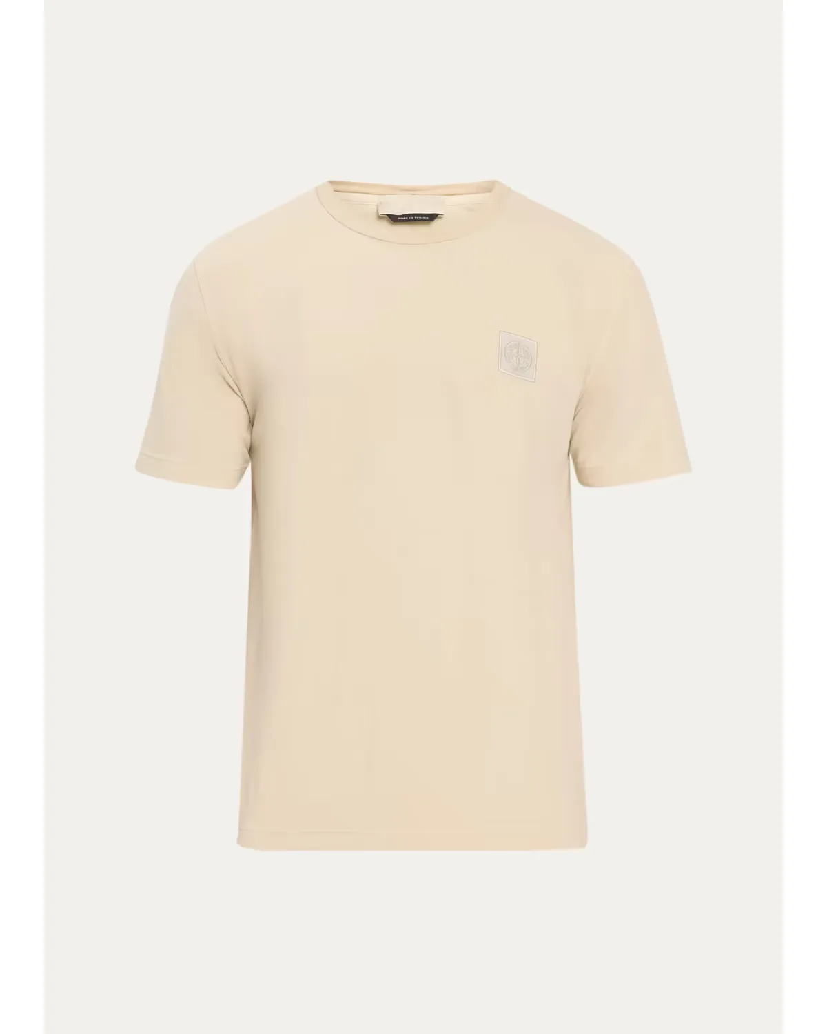 Jersey Compass-Patch Crewneck T-Shirt by Stone Island
