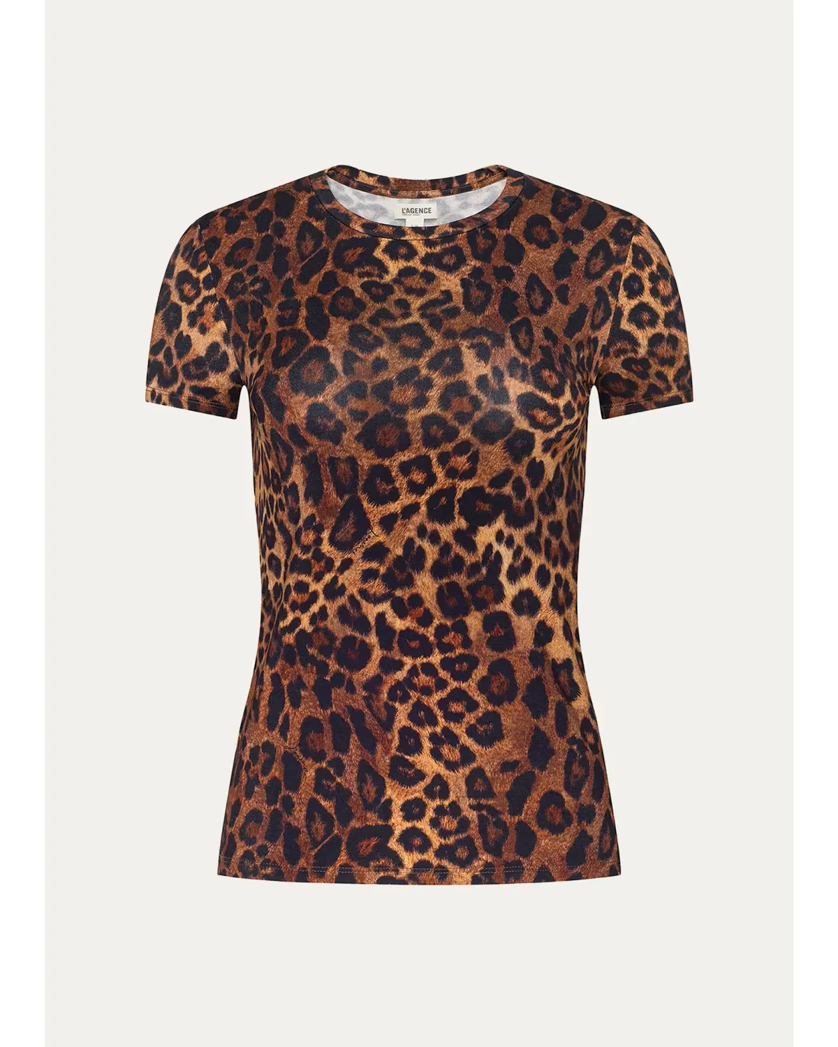 Ressi Leopard-Print T-Shirt by L'AGENCE