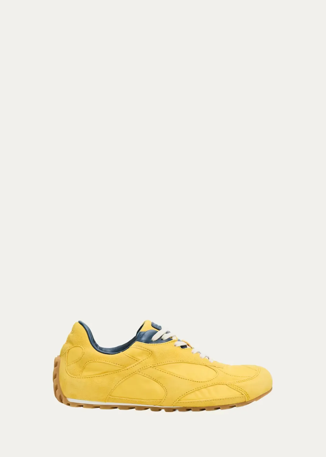 Orbit Flash Suede Low-Top Sneakers by Bottega Veneta