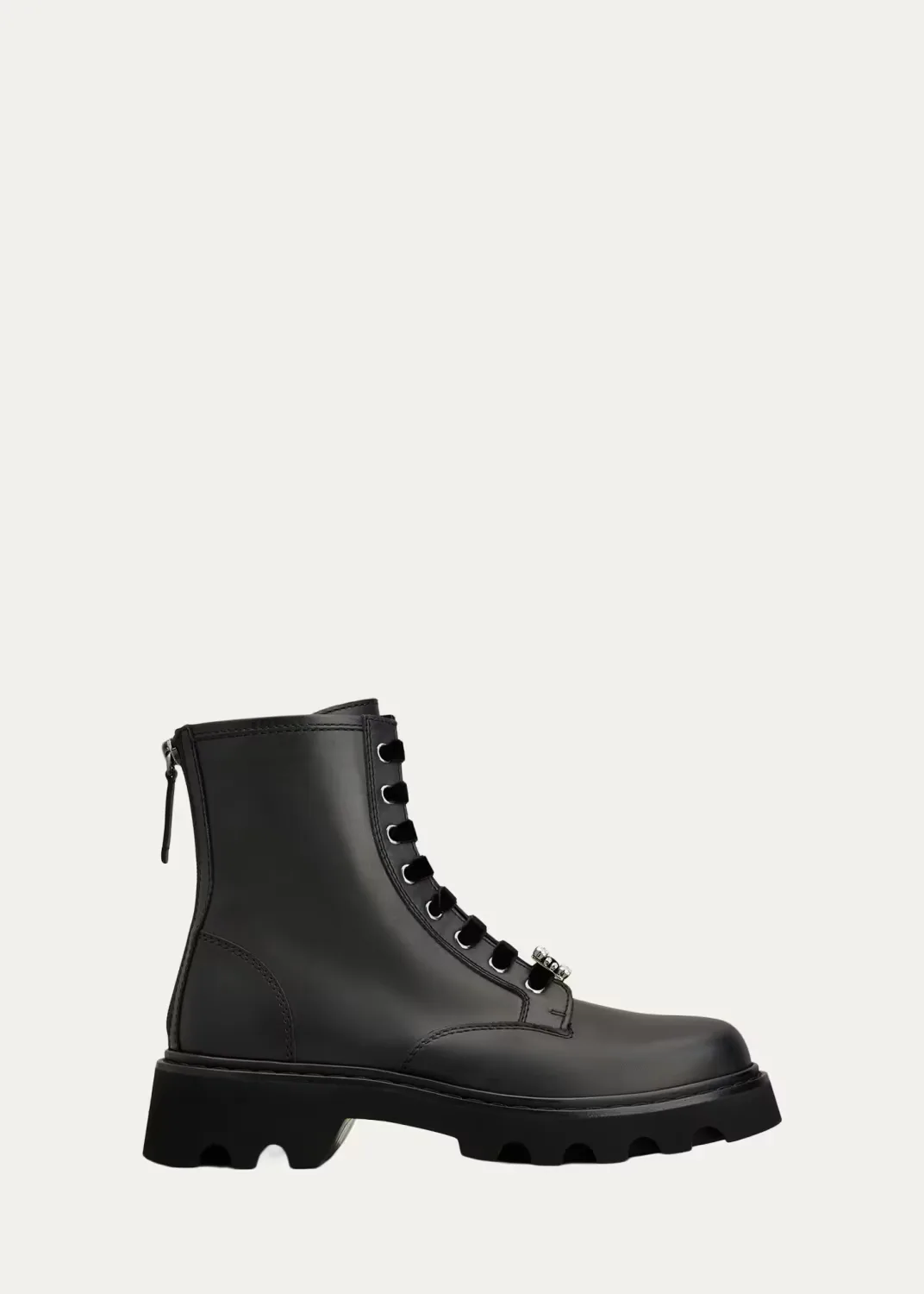 Viv Rangers Truck Charms 20MM Leather Booties by Roger Vivier