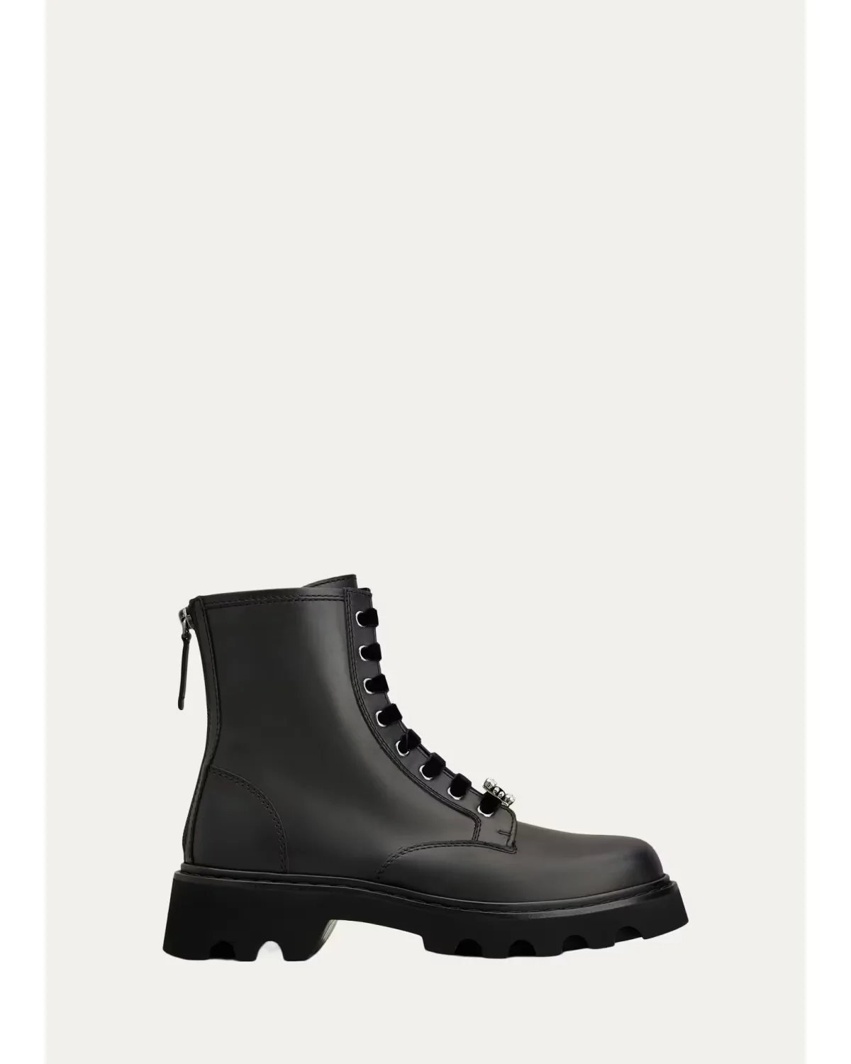 Viv Rangers Truck Charms 20MM Leather Booties by Roger Vivier