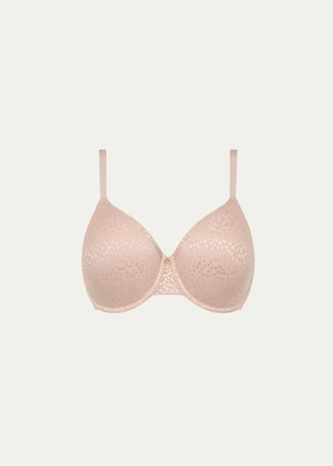 Magique Minimize Lace-Trim Satin Bra