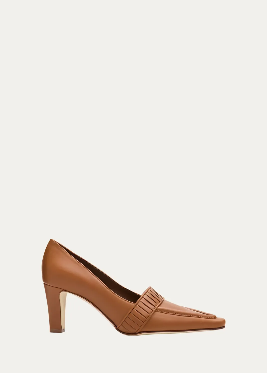 85mm Mindita Leather Pumps by Manolo Blahnik