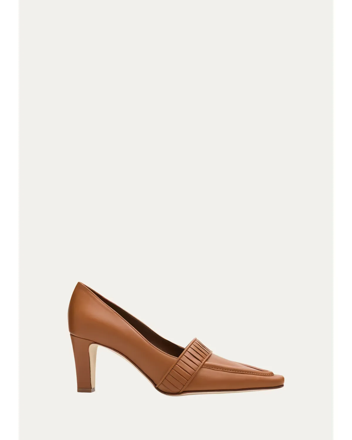 85mm Mindita Leather Pumps by Manolo Blahnik