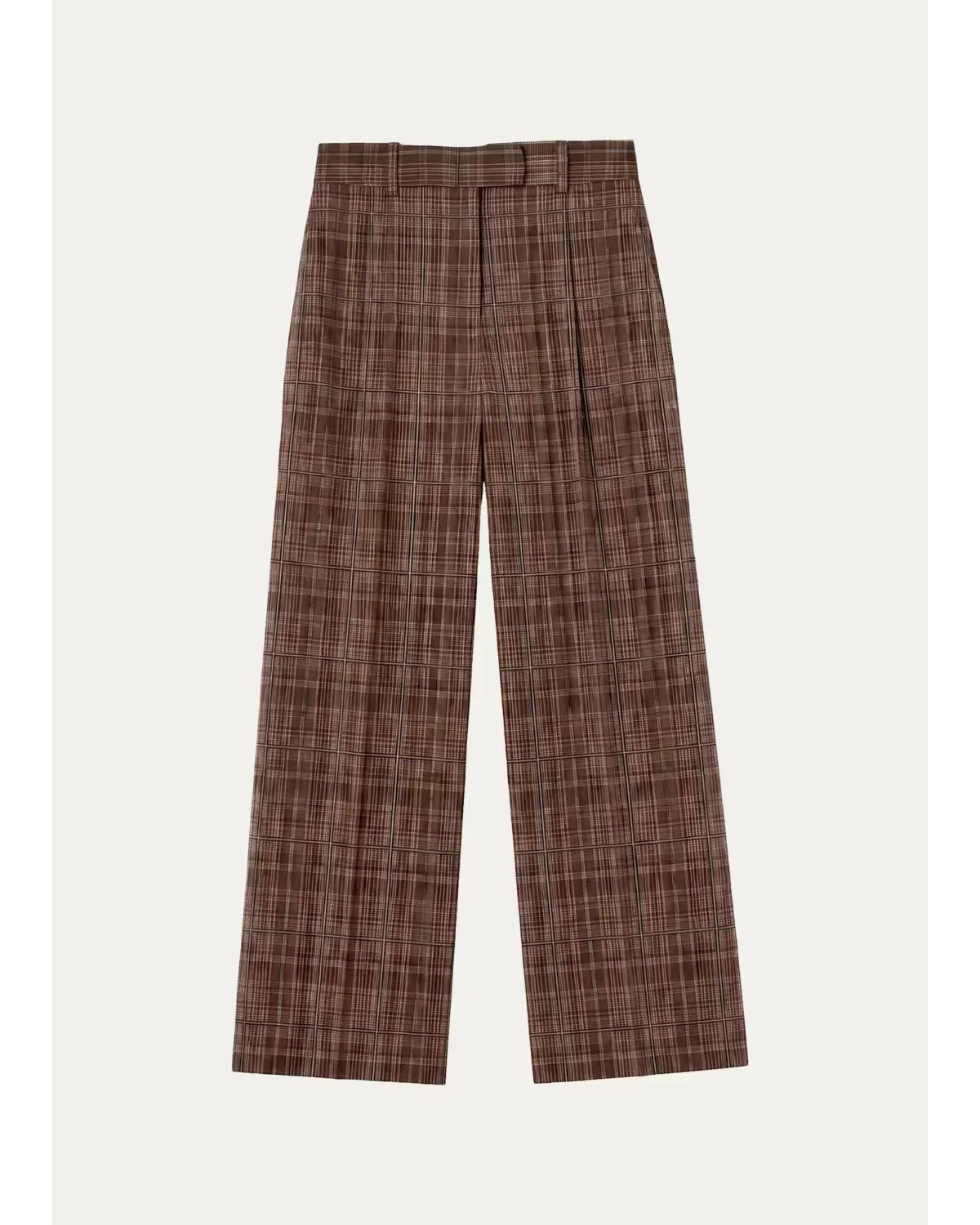 Checked Wide-Leg Pants by Officine Gnrale