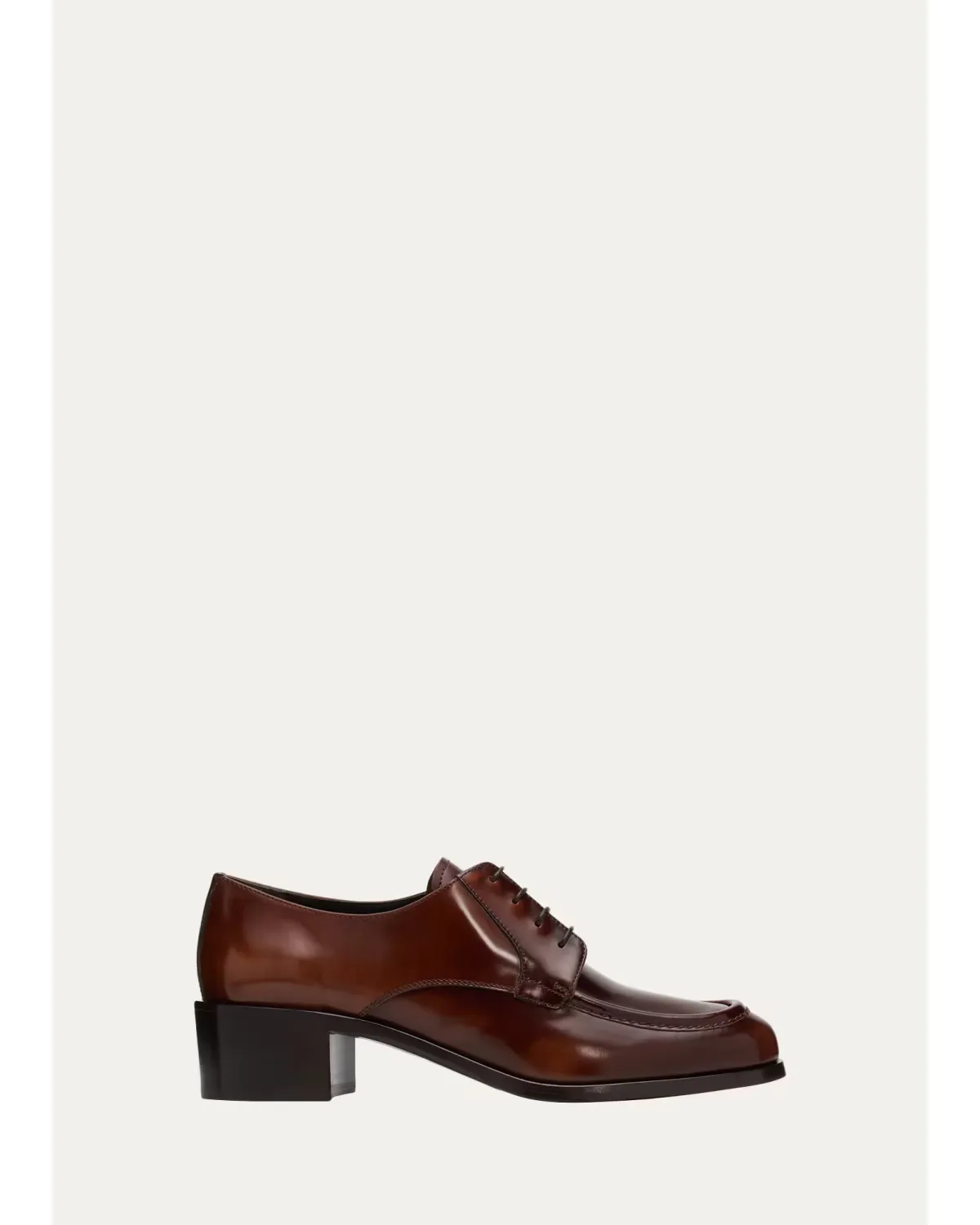 50mm High-Shine Leather Derby Shoes by Churchs