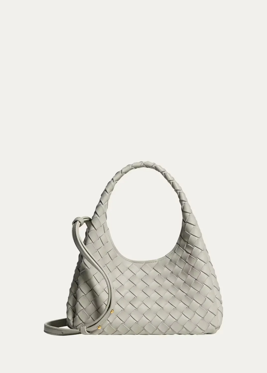 Baby Campana Leather Top Handle Bag by Bottega Veneta
