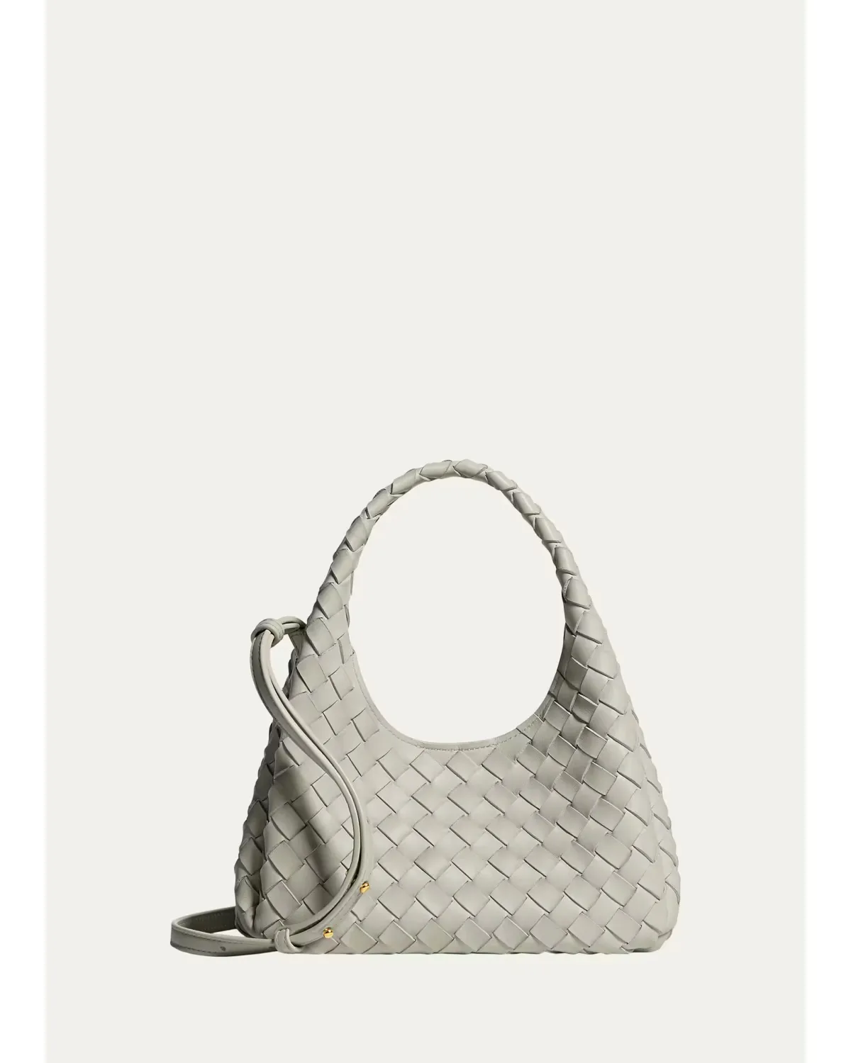 Baby Campana Leather Top Handle Bag by Bottega Veneta