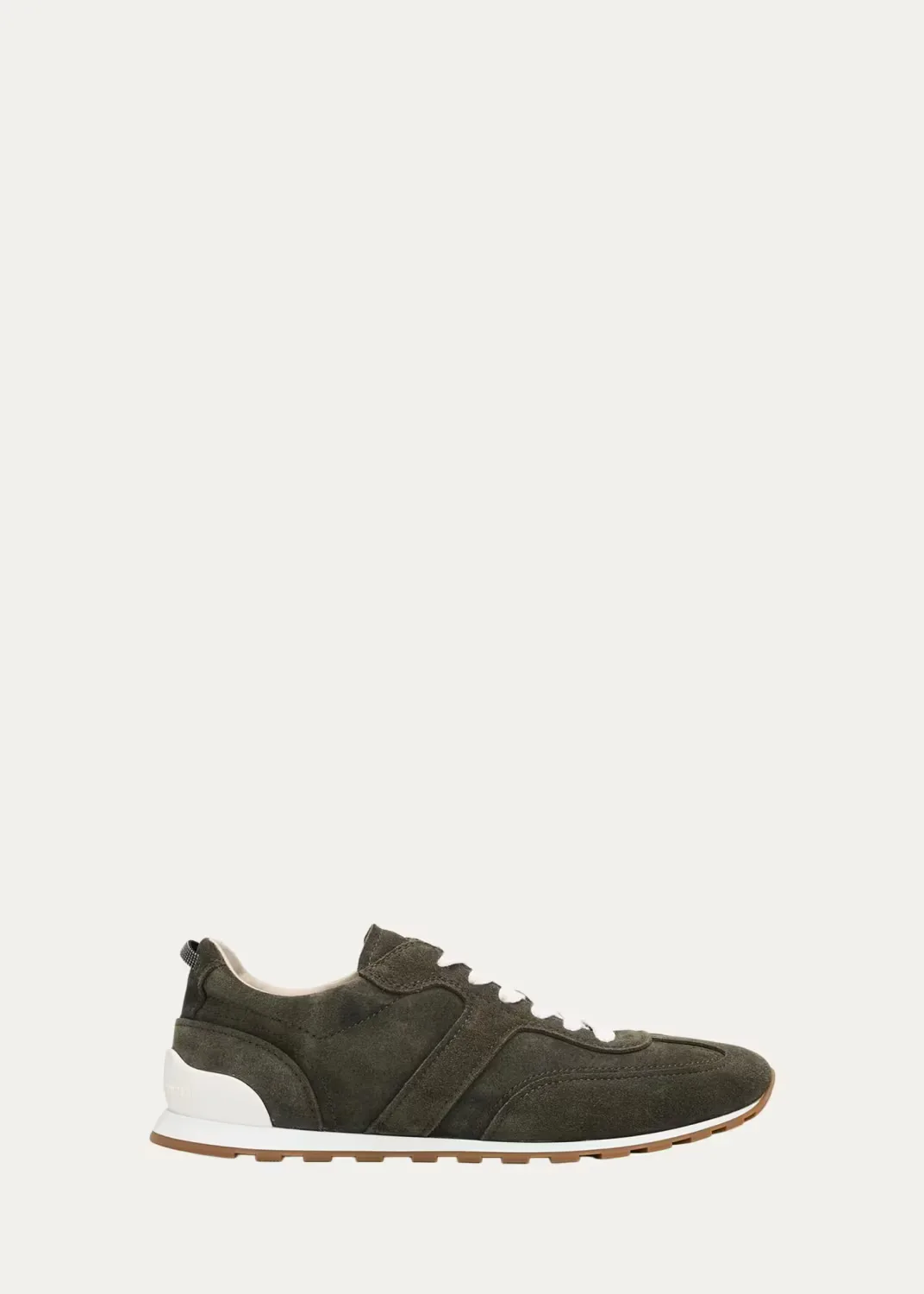 Suede Low-Top Sneakers by Brunello Cucinelli