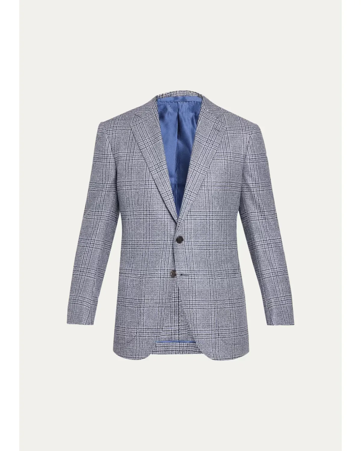 Plaid Cashmere Jacket by Cesare Attolini