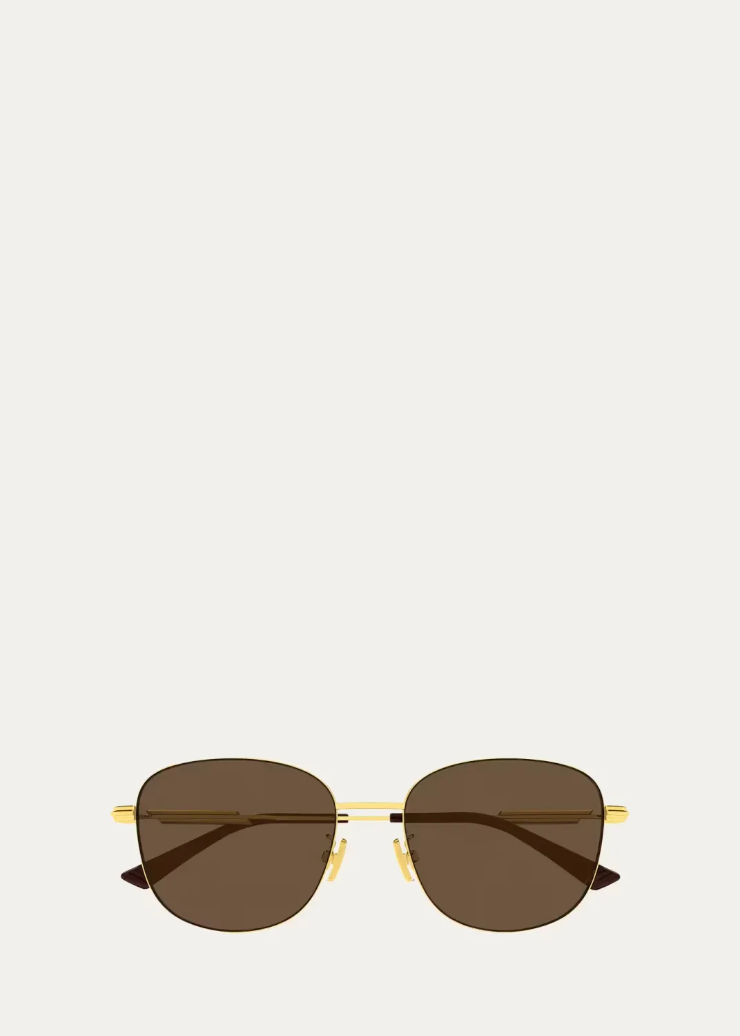 Ribbon 56MM Round Sunglasses