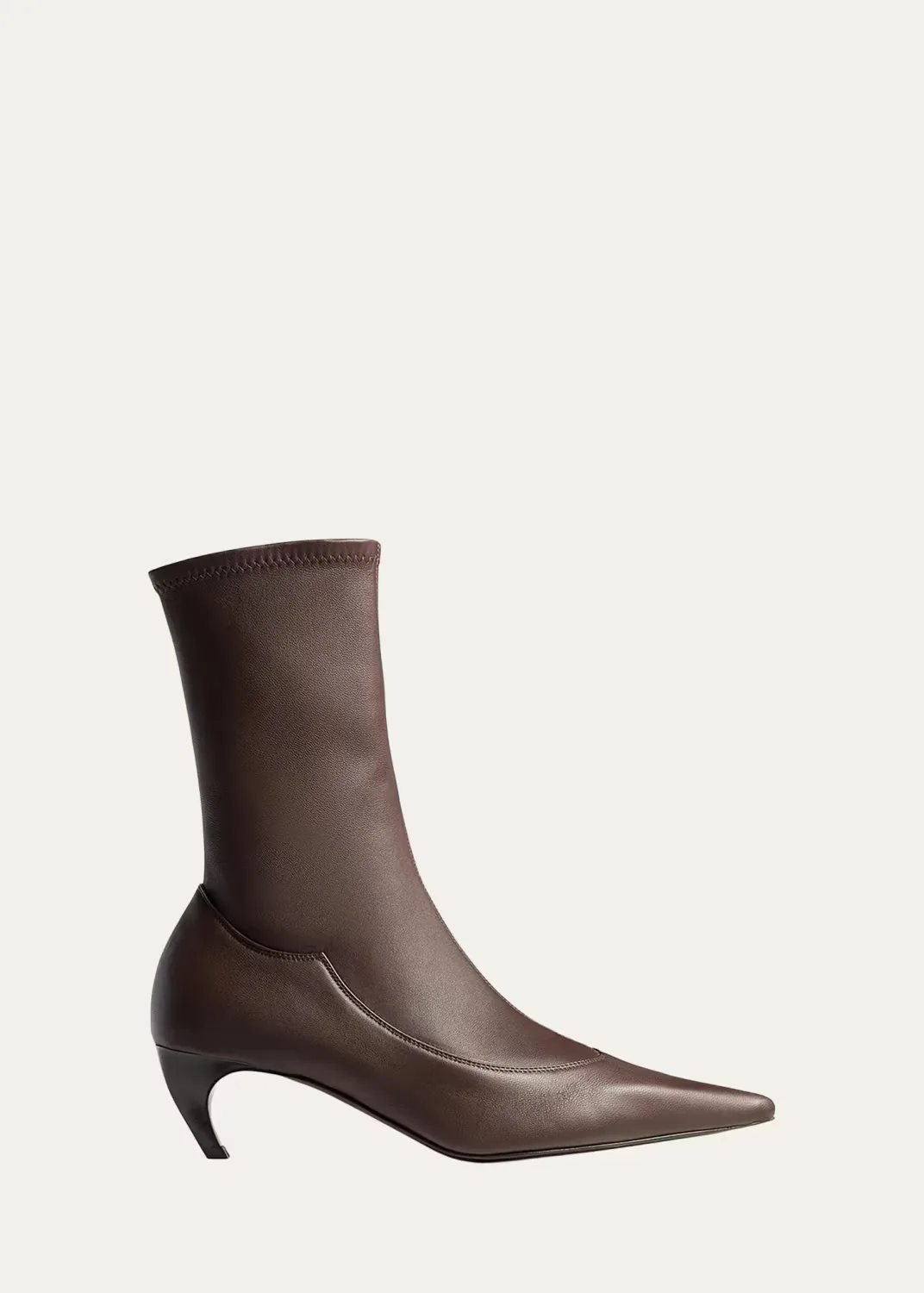 Valerie 55MM Leather Ankle Boots by Khaite