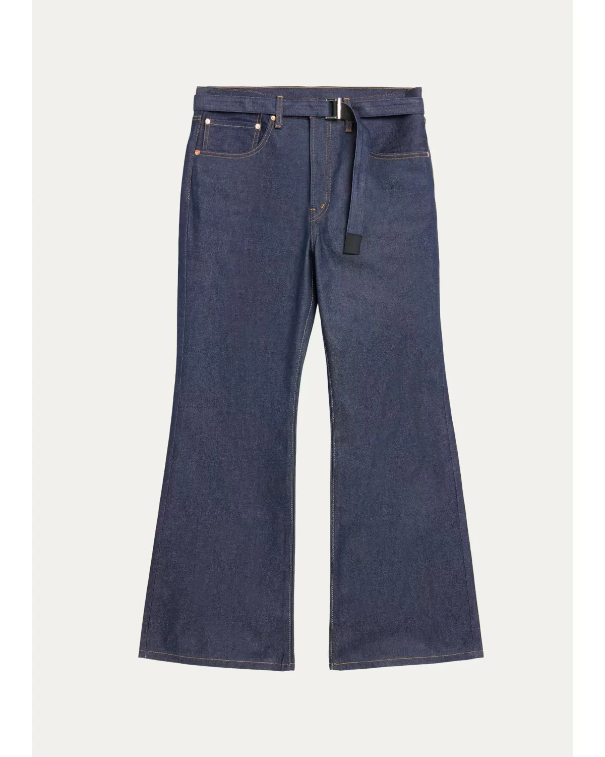 Levis x Sacai Oversized Wide-Leg Belted Jeans by Sacai