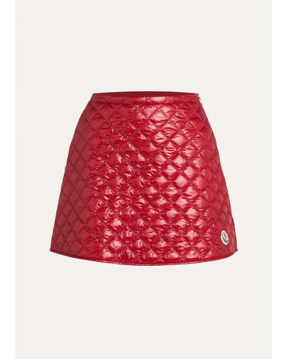 Quilted A-Line Mini Skirt by Moncler