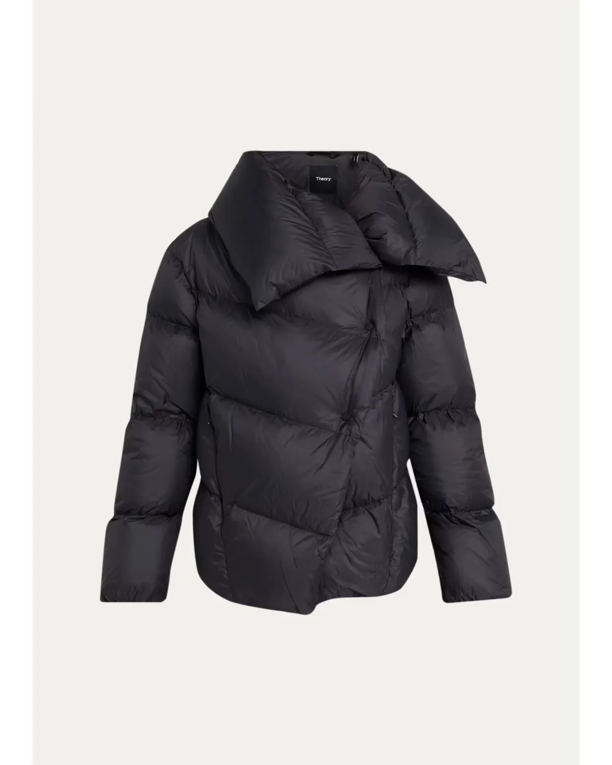 Asymmetric Duvet Puffer Jacket by Theory
