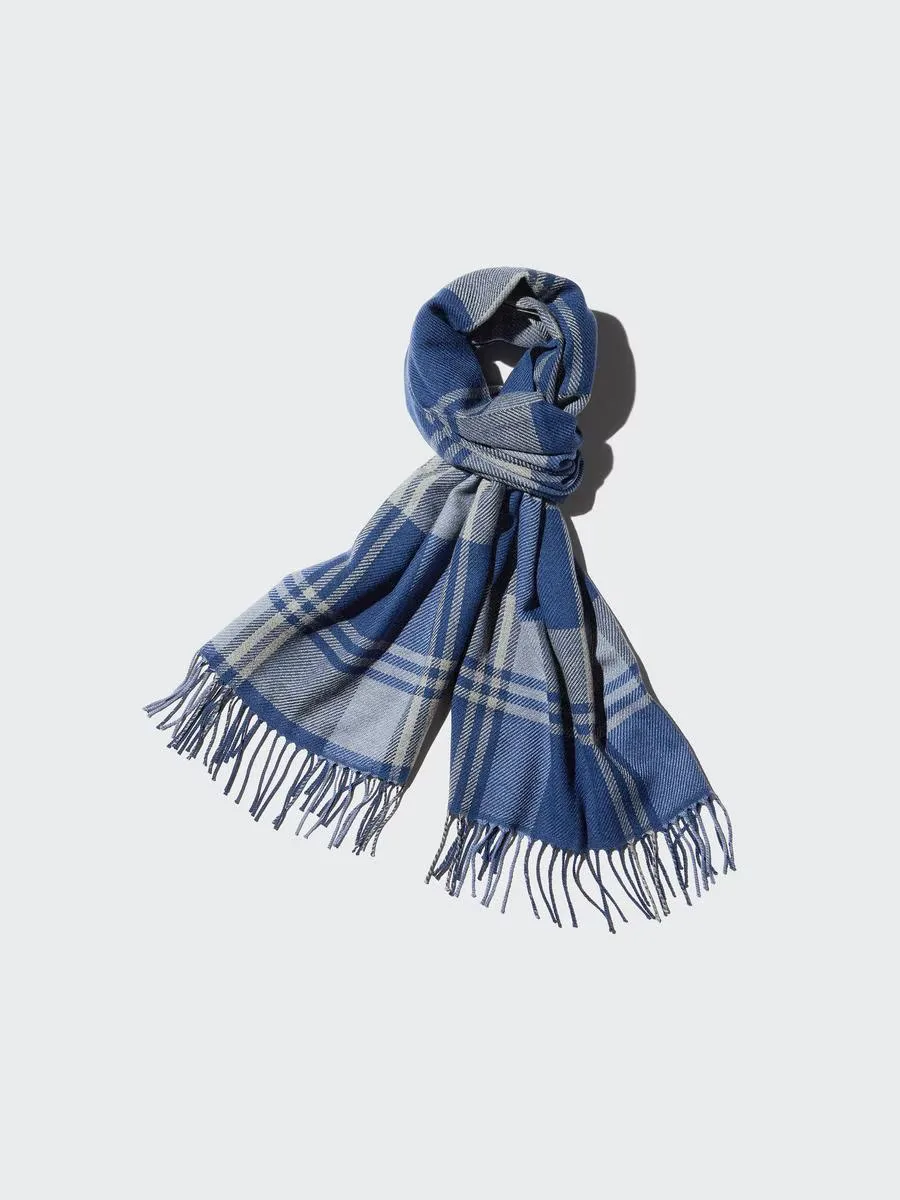 Heattech Scarf Patterned
