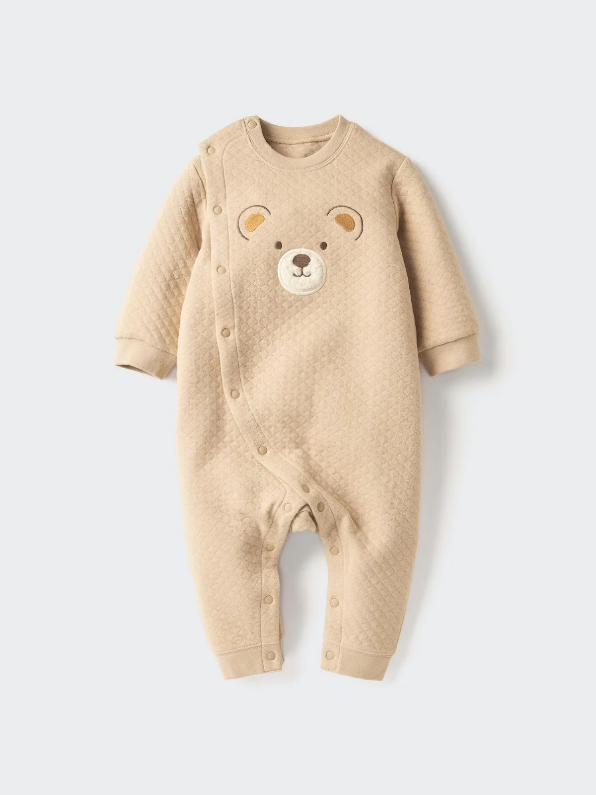 Quilted One Piece Outfit Long Sleeve Animal by Uniqlo