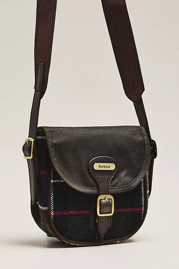 Whitley Tartan Mini Crossbody Bag by Barbour