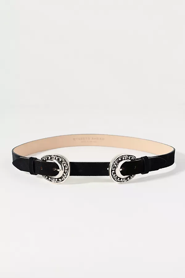 Suede Western Belt by Streets Ahead