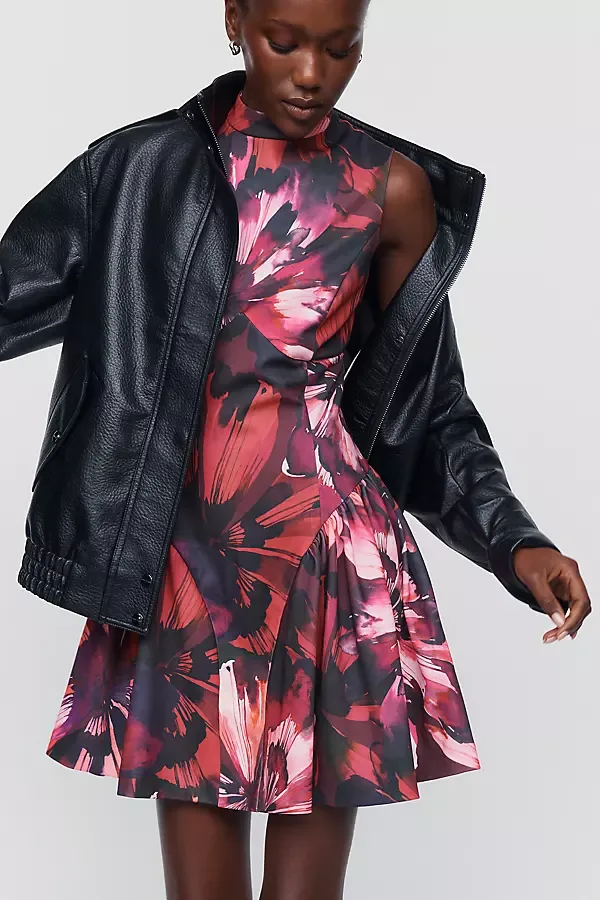 Michelle Drop Waist Mini Dress by Hutch