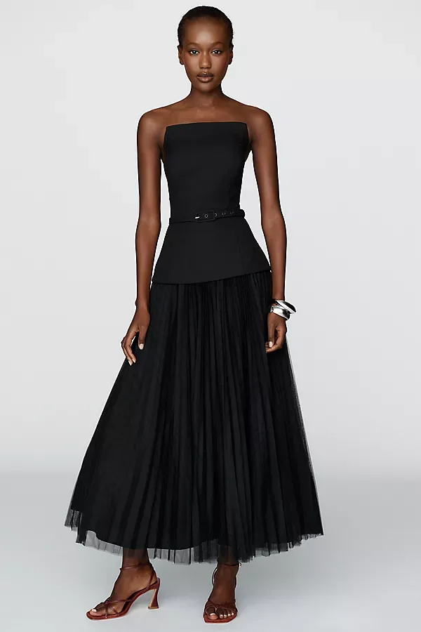 Joyanna Belted Midi Dress by Hutch