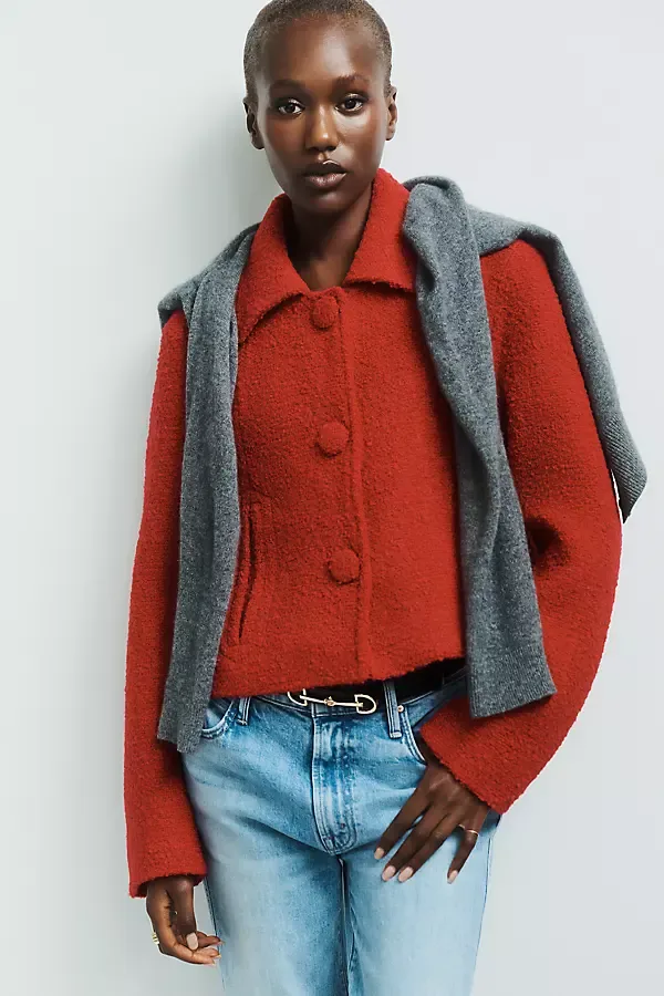 Mod Wool Blend Jacket by Maeve
