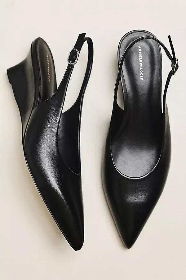 Slingback Wedge Heels by Anthropologie