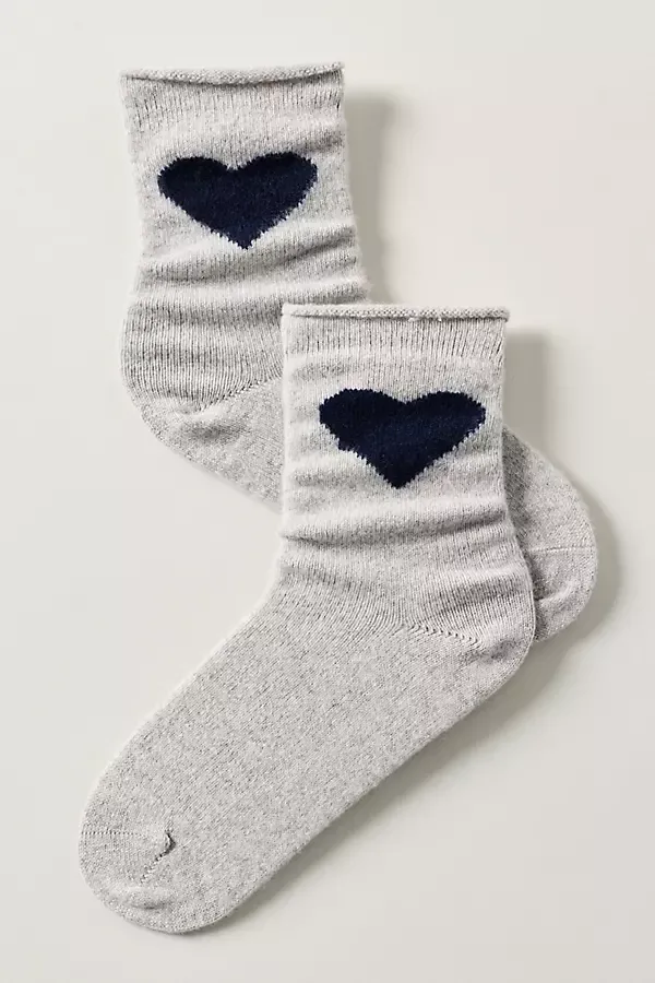 Love Cashmere Blend Crew Socks