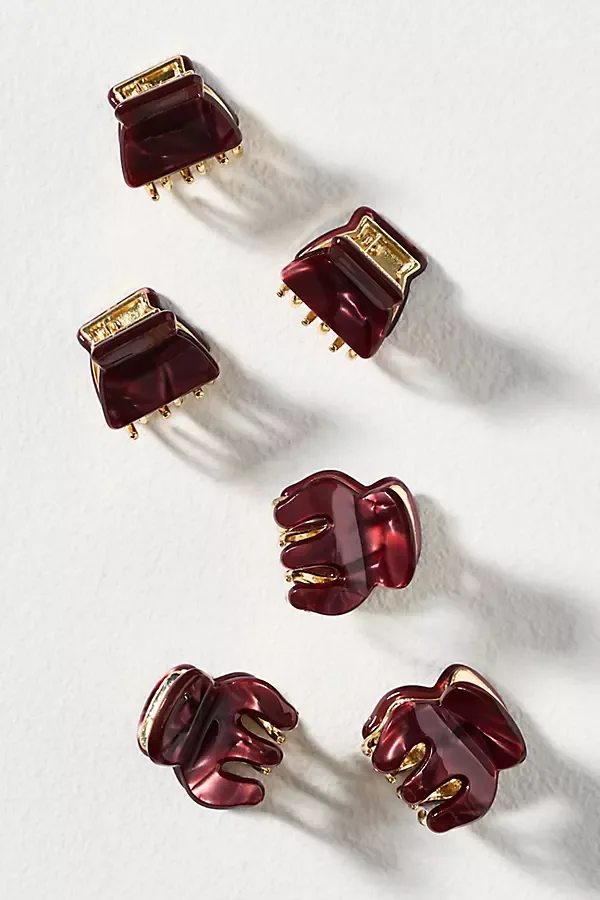 Mini Claw Clips, Set of 6