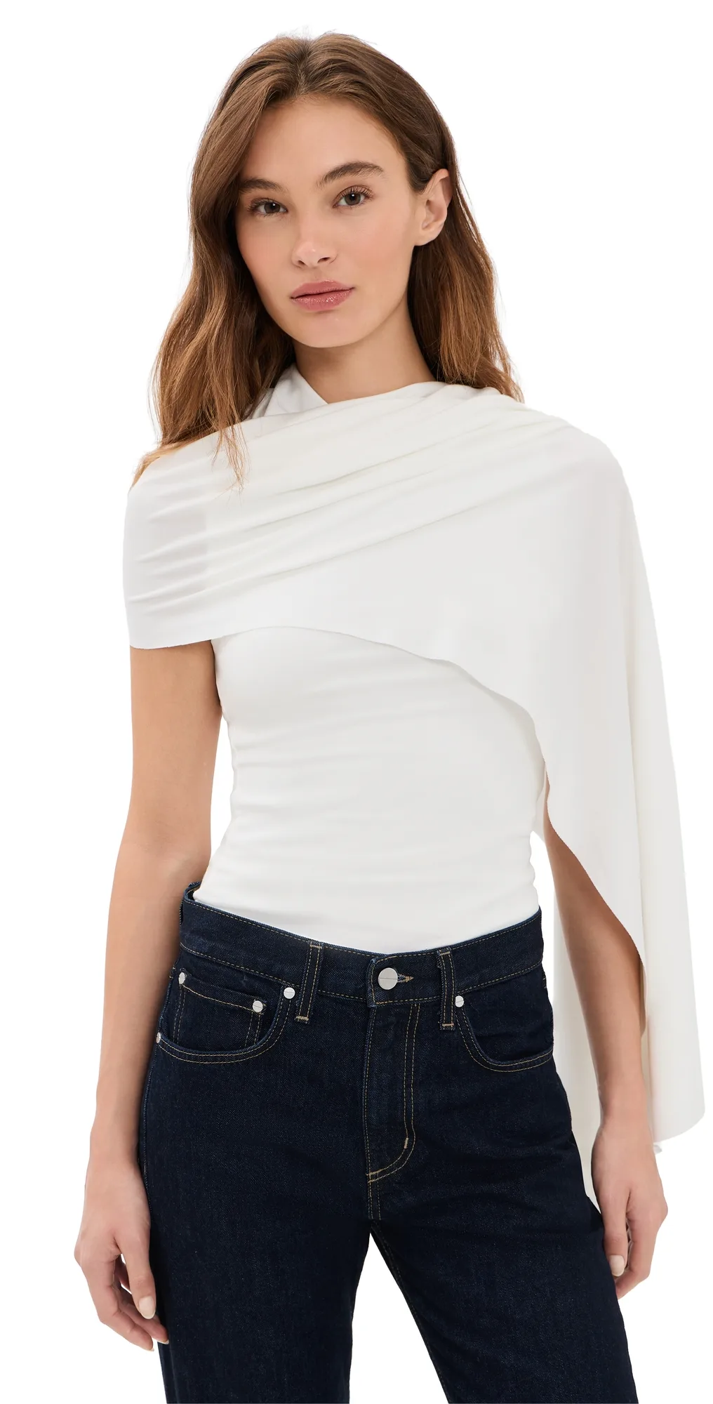Arabella Cape Top by Line & Dot