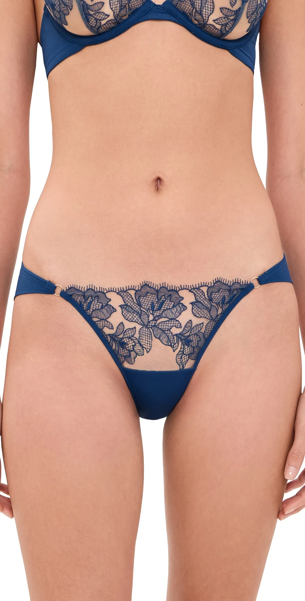 Avery Floral Embroidered Panties by Bluebella